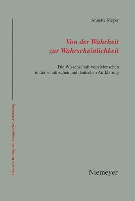 bokomslag Von Der Wahrheit Zur Wahrscheinlichkeit