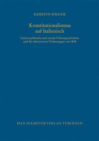 bokomslag Konstitutionalismus auf Italienisch