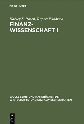 Finanzwissenschaft I 1