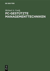 bokomslag Pc-Gesttzte Managementtechniken