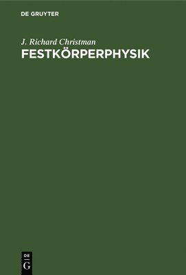 bokomslag Festkrperphysik