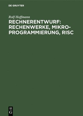 bokomslag Rechnerentwurf