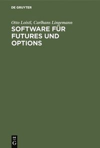 bokomslag Software fr Futures und Options