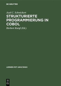 bokomslag Strukturierte Programmierung in COBOL