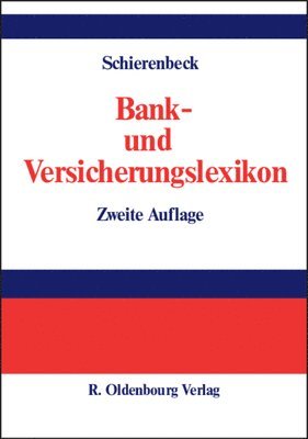 bokomslag Bank- und Versicherungslexikon