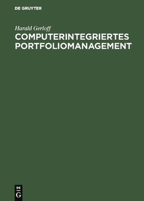 Computerintegriertes Portfoliomanagement 1