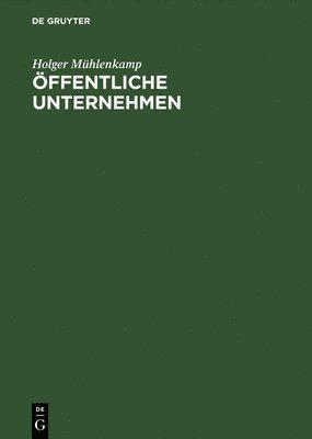 bokomslag Öffentliche Unternehmen