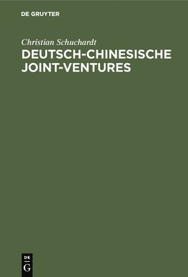 Deutsch-chinesische Joint-ventures 1