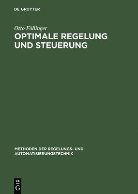 bokomslag Optimale Regelung Und Steuerung