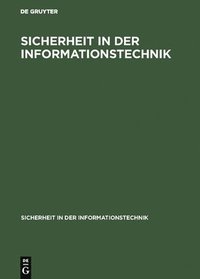 bokomslag Sicherheit in der Informationstechnik