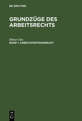 bokomslag Arbeitsvertragsrecht