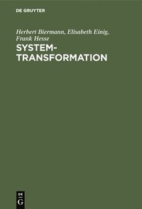 bokomslag System-Transformation