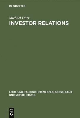 Michael Dürr - Investor Relations, Inbunden