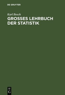 bokomslag Groes Lehrbuch der Statistik