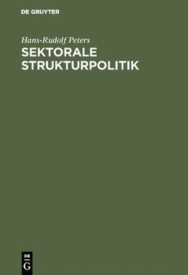 Sektorale Strukturpolitik 1