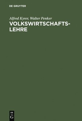 bokomslag Volkswirtschaftslehre