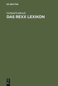 bokomslag Das REXX Lexikon