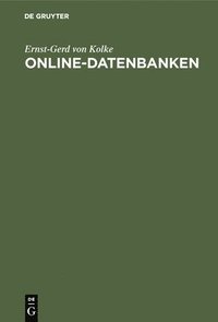 bokomslag Online-Datenbanken