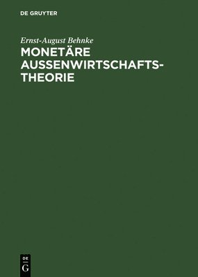 Monetre Auenwirtschaftstheorie 1