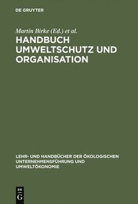 bokomslag Handbuch Umweltschutz und Organisation