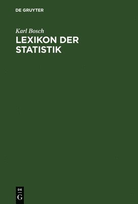 bokomslag Lexikon der Statistik