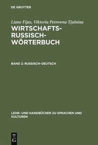 bokomslag Wirtschaftsrussisch-Wrterbuch, Band 2, Russisch-Deutsch