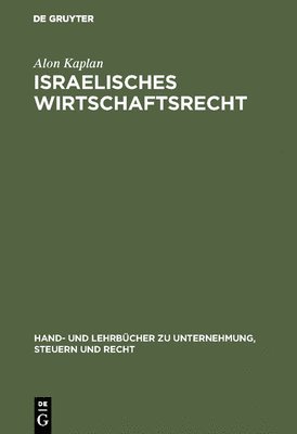 Israelisches Wirtschaftsrecht 1