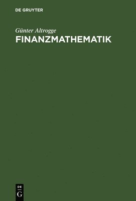 Finanzmathematik 1