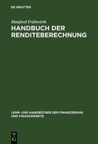 bokomslag Handbuch der Renditeberechnung
