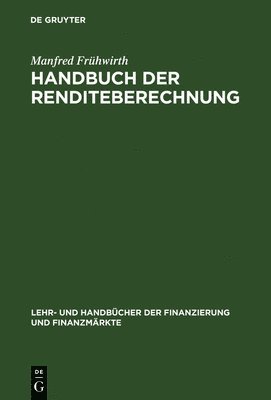 Handbuch der Renditeberechnung 1