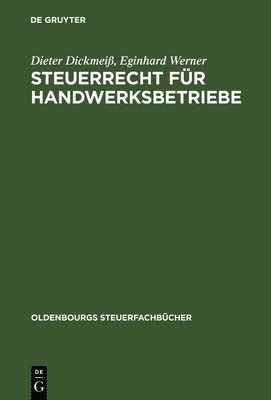 bokomslag Steuerrecht fr Handwerksbetriebe