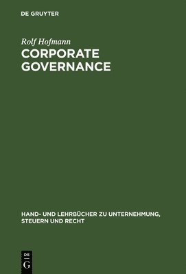 bokomslag Corporate Governance