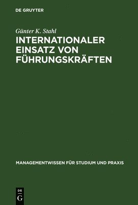 bokomslag Internationaler Einsatz von Fhrungskrften