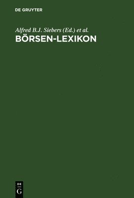 bokomslag Brsen-Lexikon