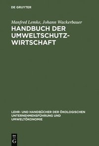 bokomslag Handbuch der Umweltschutzwirtschaft