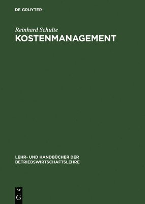 bokomslag Kostenmanagement