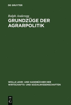 Grundzge der Agrarpolitik 1