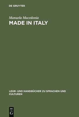 Manuela Macedonia - Made in Italy, Inbunden