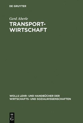 bokomslag Transportwirtschaft