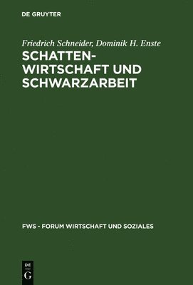 bokomslag Schattenwirtschaft und Schwarzarbeit