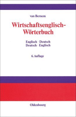 bokomslag Wirtschaftsenglisch-Wrterbuch