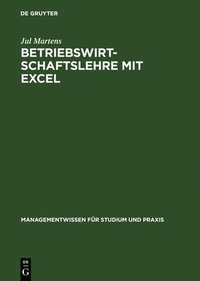 bokomslag Betriebswirtschaftslehre mit Excel