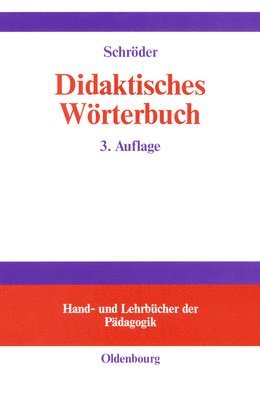 bokomslag Didaktisches Wörterbuch