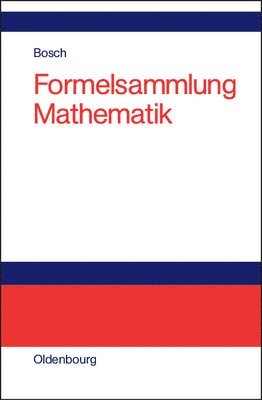 bokomslag Formelsammlung Mathematik