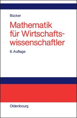 bokomslag Mathematik Fr Wirtschaftswissenschaftler