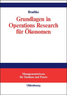 bokomslag Grundlagen in Operations Research fr konomen