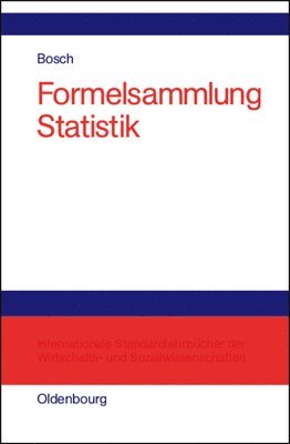 Karl Bosch - Formelsammlung Statistik, Inbunden