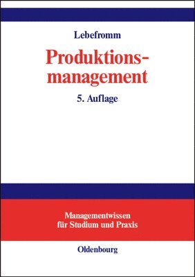 Produktionsmanagement 1