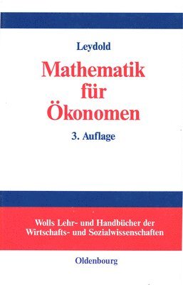 Mathematik Fr konomen 1