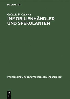 bokomslag Immobilienhndler und Spekulanten